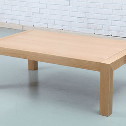 Klara Rectangular Coffee Table - Solid Oak - 120x70x40cm - Coffee Tables