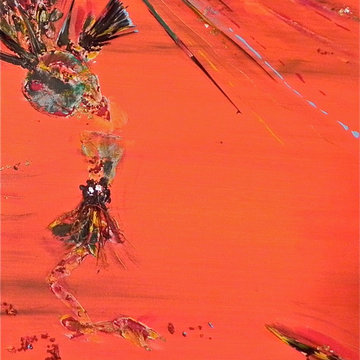 peinture,mes tableaux sur demande 100X80
