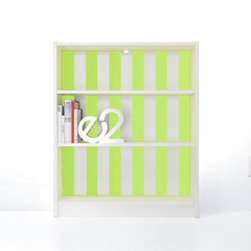 PANYL Citron Thick Stripes for IKEA BILLY - Home Decor