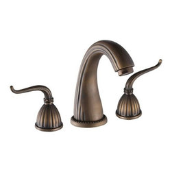 Venice Dual Handle Brass Antique ORB Faucet - Bathroom Sink Faucets