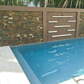 Pool Surrounding with Terrablend Ledgestone