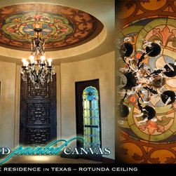 Rotunda in Texas Residence - Artwork
