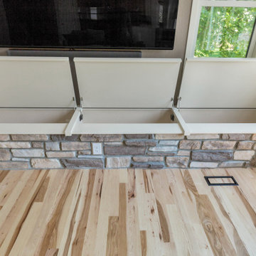 Muirfield Circle - Mudroom and 2-Story Family Room with Fireplace Remodel