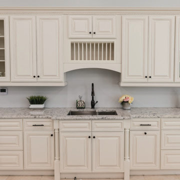Latte Cream Kitchen Cabinets