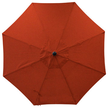 9' Round Universal Sunbrella Replacement Canopy, Terracotta