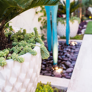 Modern Abstract Art Sculpture Water Feature