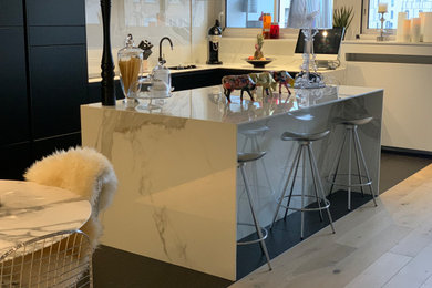 Idée de décoration pour une cuisine.