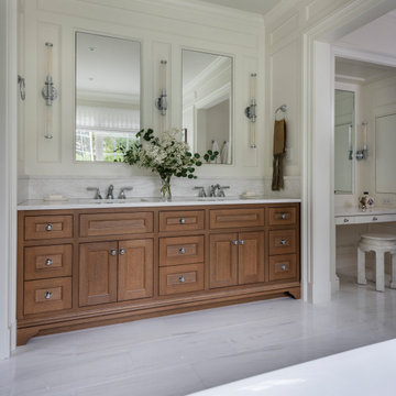 Master bath vanity