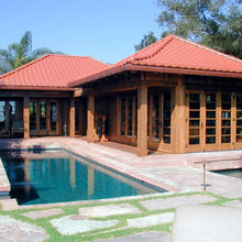 Pool house