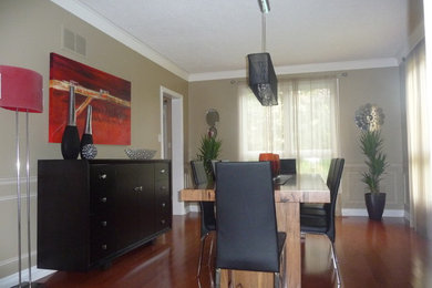 Photo of a contemporary dining room in Perth.