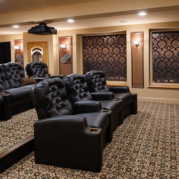 Home Theater and Entertainment Room