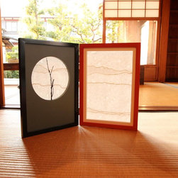 オリジナルの越前和紙を使った、デスクトップ屏風 - 商品