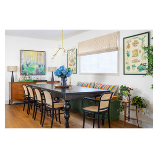 Eagle Rock Craftsman Renovation - Eclectic - Dining Room - Los Angeles ...