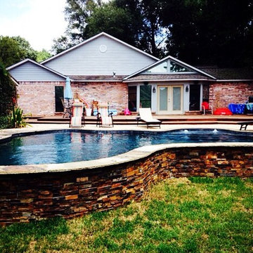 Raised Beam Wall Pools