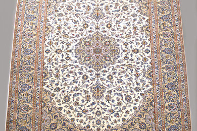 Kashan Pistachio Persian Rug (Ref 276) 400x305cm