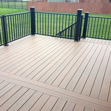 Timbertech Deck Featuring Patio Checkerboard