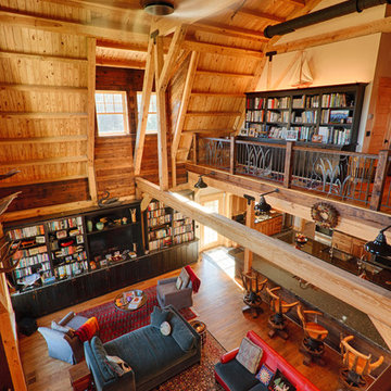 Gambrel Roofed Waterfront Farmhouse