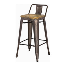 Industrial Bar Stools and Counter Stools | Houzz - 