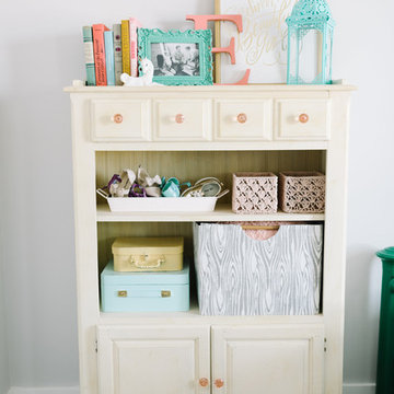 Whimsical Floral Girls Bedroom by Design Loves Detail