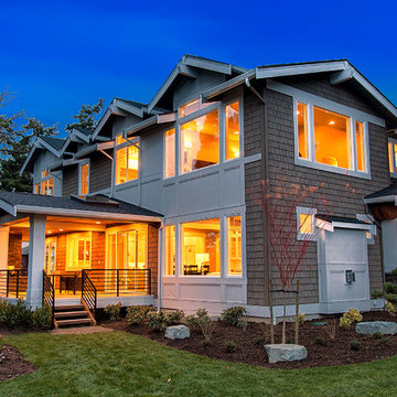 The San Marino Exterior Twilight | Greater Seattle Area