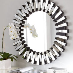 "Mingling Slats" Mirror - Wall Mirrors