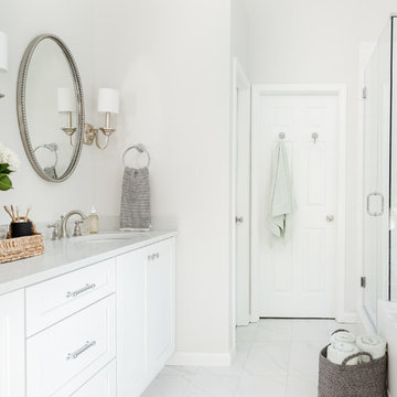 White & Bright Master Bathroom