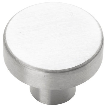Knob, 1-1/4" Diameter, Stainless Steel