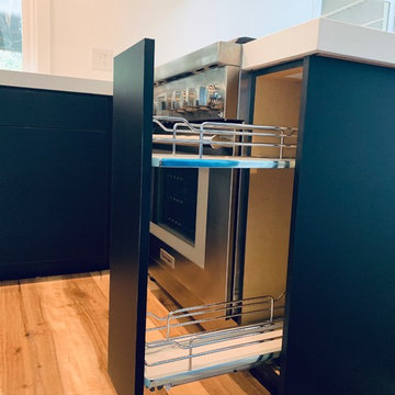 Matte Black Kitchen