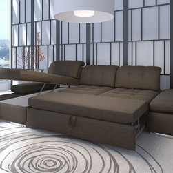 Alpine Sectional Sofa-Bed by Nordholtz - $3,395 - Sleeper Sofas