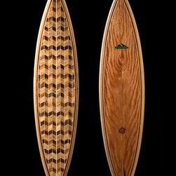 7'-3" Wooden Surfboards - Products