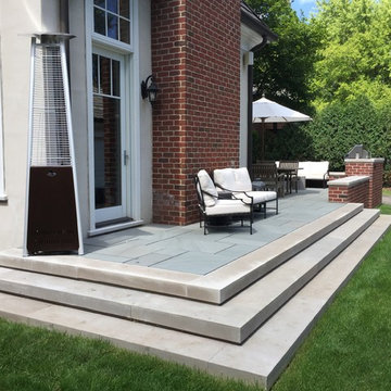Raised Bluestone Terrace