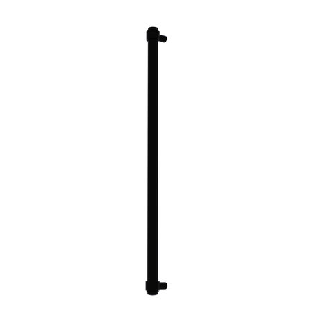 18" Refrigerator Pull, Matte Black