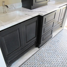 bathroom sinks/counters