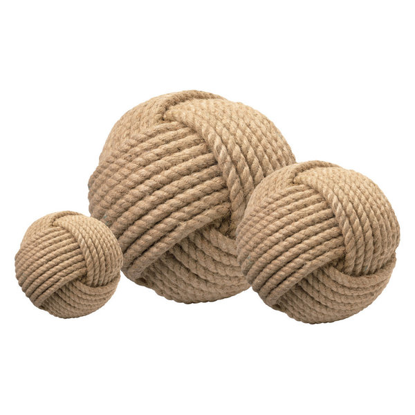 Jute Balls, Set of 3