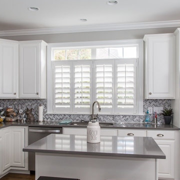 Waterproof Bathroom Window Treatments-Polywood Shutters