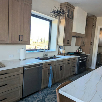 Mesa, AZ quarter sawn oak project