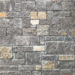 Gray Ashlar with Bedface Natural Stone Thin Veneer (TN Limestone) - Products
