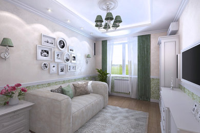 Дизайн интерьера однокомнатной квартиры в Нижнем Новгороде
