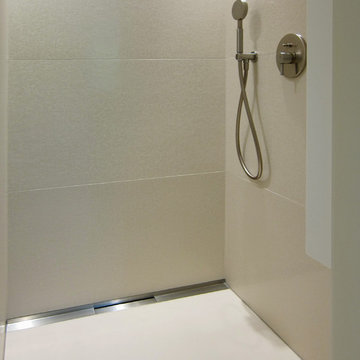Duschrinne in der Dusche