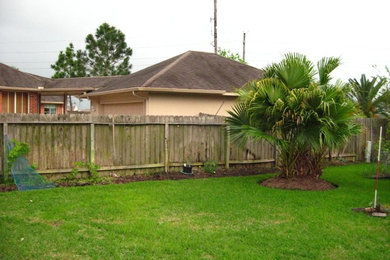 Before and After of fence