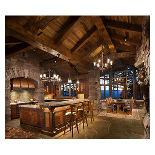 Great Northern Lodge - Rustic - Kitchen - Other - by Centre Sky ...