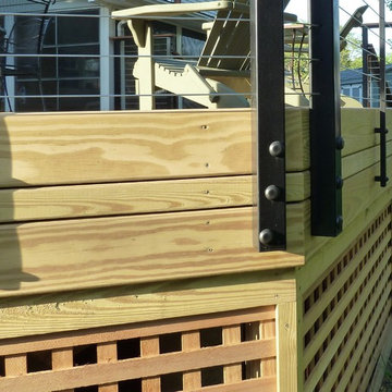 Large deck