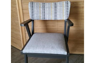 Réfection fauteuil vintage