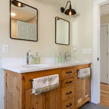 Bathroom Duo: Master & Kids