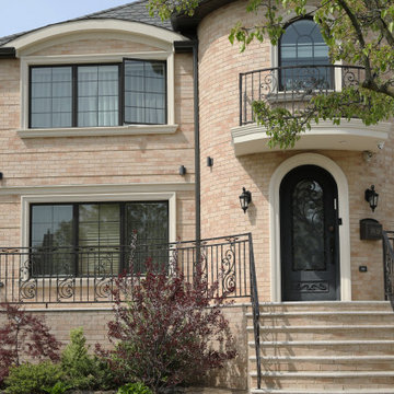 Nova Royal Series Wrought Iron Custom Exterior Doors