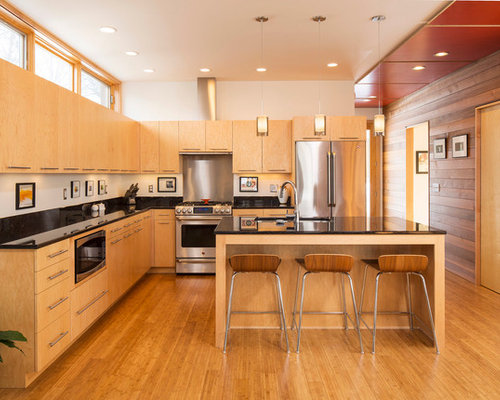 Best Natural Maple Kitchen Design Ideas & Remodel Pictures | Houzz