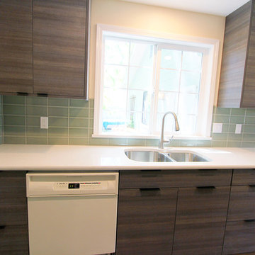 Small Textured Melamine Kitchen, Twin Falls, ID