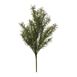 Shea's Wildflower - Artemisia Bush, 20", White - Wreaths And Garlands