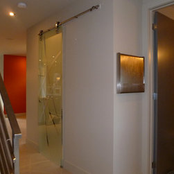 Interior decorative glass doors - Interior Doors