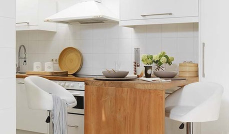 Small Space Living: How to Tuck a Dining Area into a Tiny Space